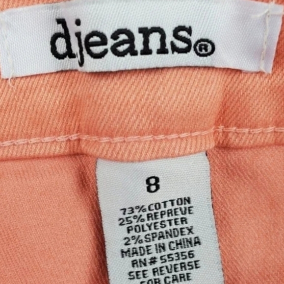 D.JEANS TWILL high waist jeans shorts - Picture 6 of 7